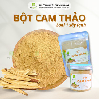 SỈ 1 KÍ Bột Cam Thảo Nguyên Chất Mặt Nạ Giảm Mụn, Sáng Da Hapu Organic