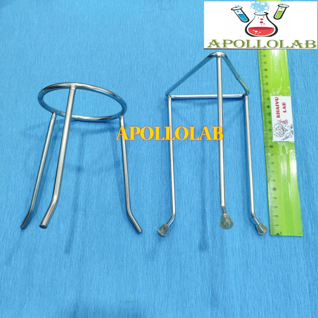 Kiềng nung 3 chân (dùng với đèn cồn để đốt) cao 13.5 cm