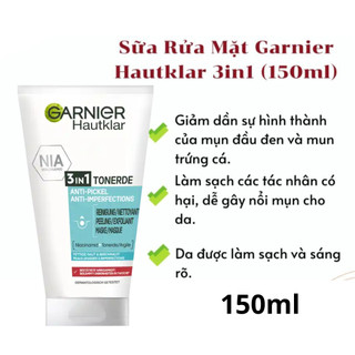 Sữa rửa mặt Garnier 150ml