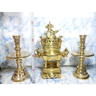Bộ lư vuông truyền thống 40cm