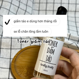 Toner giấm táo handmade