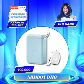 NIIMBOT D110 Máy in nhãn cầm tay Bluetooth in label cho kinh doanh online, văn phòng và gia đình - Bảo Hành 12 tháng