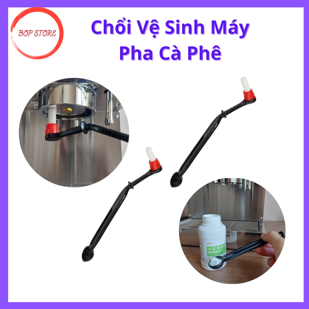 Chổi Vệ Sinh Máy Pha Cà Phê, Cọ Vệ Sinh Máy Cafe
