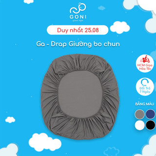 Ga drap giường cotton tici goni kích thước 1m x 2m, 1m2 x 2m, 1m4 x 2m, 1m6 x 2m, 1m8 x 2m, 2m2 x 2m