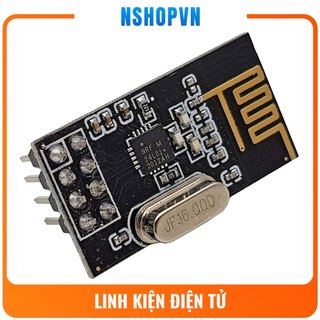 Module thu phát RF NRF24L01 2.4Ghz kết hợp với vi điều khiển truyền nhận dữ liệu điều khiển thiết bị