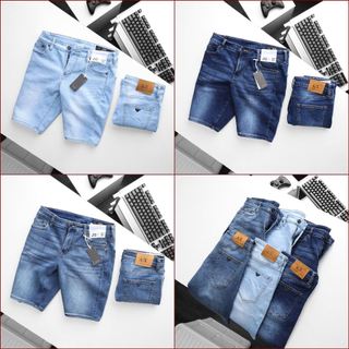 Quần Short Jean SlimFit , Màu BASIC SIÊU ĐẸP Lên Dáng Siêu Đẹp | Jean co giãn thoải mái 💖 QSAX1