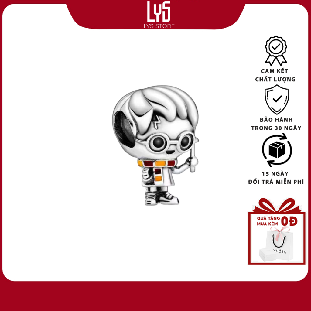Charm Bạc Harry Potter 1680 - Charm Bạc S925 Cao cấp