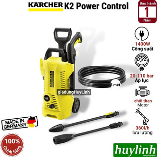 Máy phun xịt rửa xe Karcher K2 Power Control [Thay thế K2 Full]