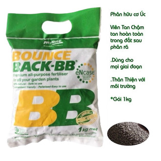 (Gói 1 ký) Phân hữu cơ đậm đặc Bounce Back BB -xuất xứ Australia 🇦🇺.dynamic Úc