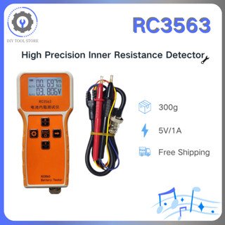 RC3563 Đồng hồ đo điện áp pin RC3563 Bộ kiểm tra điện áp điện trở trong bộ phát hiện điện áp cho pin lithium sắt 18650