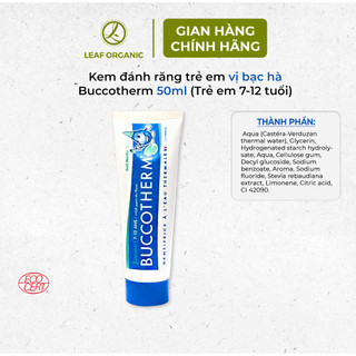 Kem đánh răng trẻ em vị bạc hà Buccotherm 50ml (Trẻ em 7-12 tuổi)