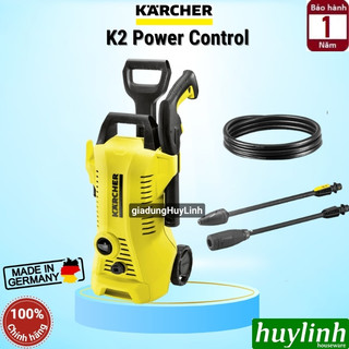 Máy rửa xe Karcher K2 Power Control - Hàng chính hãng - Sản xuất tại Đức