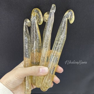 Kim Móc Len Pha Lê Trong Suốt Dày Dặn 12mm / 15mm / 18mm
