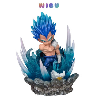 Mô hình Dragon Ball Vegeta Super Saiyan Có Đèn Led  - Cao 11cm mô hình figure 7 viên ngọc rồng