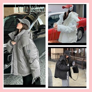 (SẴN) Áo phao béo,áo khoác phao logo trái tim ,áo khoác phao siêu ấm phong cách hàn quốc