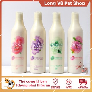 Sữa Tắm Cho Chó Mèo Hương Nước Hoa JOYCE & DOLLS 400ml Thơm Lâu - Long Vũ Pet Shop