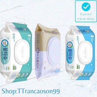 Giấy ướt/Khăn ướt KLEANNARA Kháng khuẩn 5 tinh chất -Hàn quốc