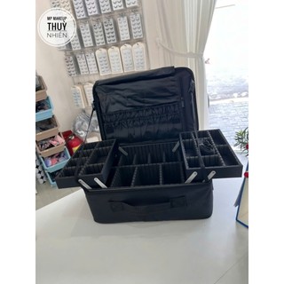 Cốp trang điểm khay 2 tầng size 41