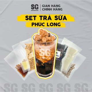 Set Trà Sữa Camping | Trà Sữa Phúc Long | Đài Loan | Ô Long| Nguyên Liệu Pha Chế SG