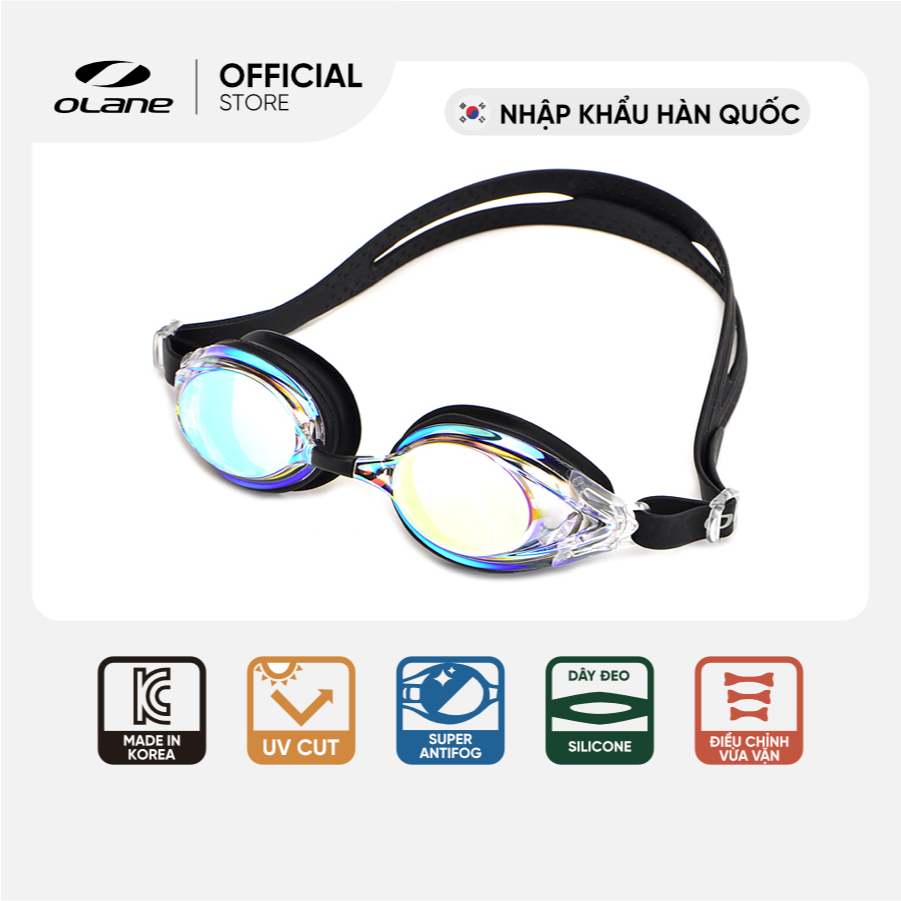 Kính Bơi Tráng Gương OLANE 503M Giảm Lực Cản Chống UV400 Chống Sương Mù cho…