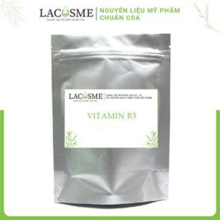 10Gr - 50Gr - 100Gr Nguyên liệu mỹ phẩm Vitamin B3 - Niacinamide Lacosme