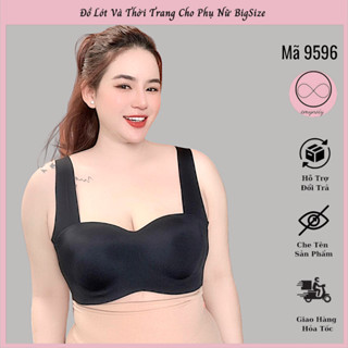 [MÃ 9596] - Áo Lót Định Hình Bigsize Emynoiy Hàng Thái Cúp D-C, Mút Mỏng, Dây Bản To Che Mỡ Lưng
