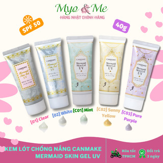 Kem lót chống nắng Canmake Mermaid Skin Gel UV SPF50/PA++++ - 40g