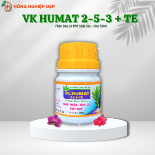 VK HUMAT – Chế phẩm giúp Mập thân, dày lá, vọt đọt chai 50ml