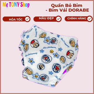 [Tặng KhẩuTrang 3D]Quần Bỏ Bỉm-Bỉm Vải DORABE Chính Hãng 100% Cotton(Đủ Size Từ 3-22kg)