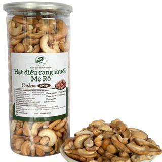  500GRAM Hạt điều rang muối loại vỡ. Có hồ sơ công bố xuất hóa đơn đầy đủ 