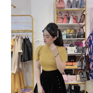 Áo len CỘC TAY PHỒNG phiên bản mới