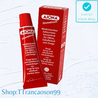 Kem đánh răng Ajona của Đức chống viêm lợi,loại bỏ cao răng 25ml