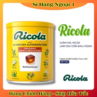 Kẹo ngậm ho thảo mộc Ricola Original Herb 250gr Đức