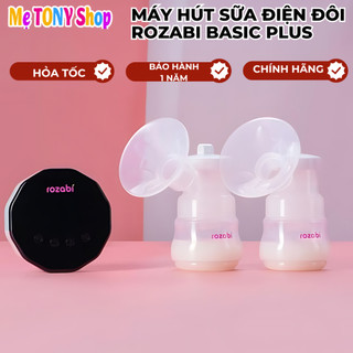 Máy hút sữa điện đôi rozabi basic plus