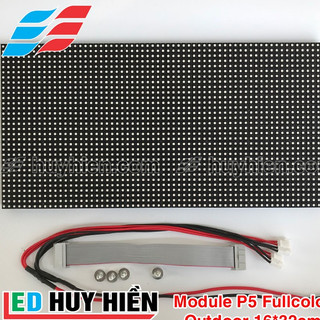 Module Led p5 full color màu ngoài trời, Module P5 Full màu ngoài trời (đủ phụ kiện)