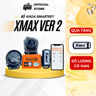 Smartkey Xmax 5.0 S2 dành cho Winner V1, Future Fi, Wave, Vision đời cũ,...điều khiển xe bằng Smartphone và Remote