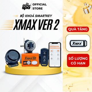 Smartkey Xmax 5.0 S2 dành cho Exciter 2010, Sirius/ Jupiter xăng cơ nhận diện bảo vệ xe bằng Smartphone và Remote