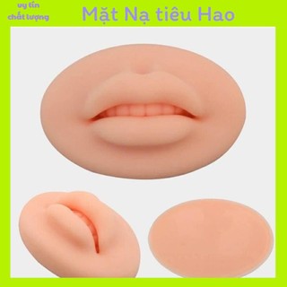 Môi silicon 5d mềm mới tập luyện phun xăm môi, môi 5d silicon học xăm