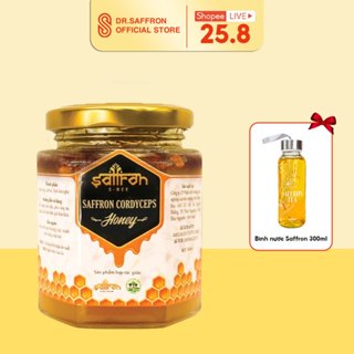  Mật ong Saffron ngâm đông trùng hạ thảo thương hiệu Saffron Việt Nam 