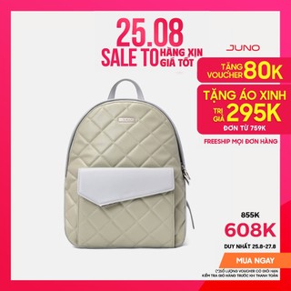 Balo Nữ Thời Trang JUNO Chần Bông Cách Điệu BL128