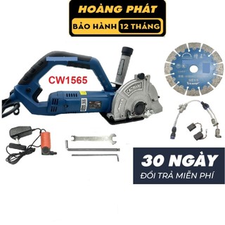 Máy cắt rãnh caowang 1565 , 1336 cắt lưỡi 156mm | máy cắt tường không bụi, máy cắt rãnh tường điện nước l 1800w - 2100w