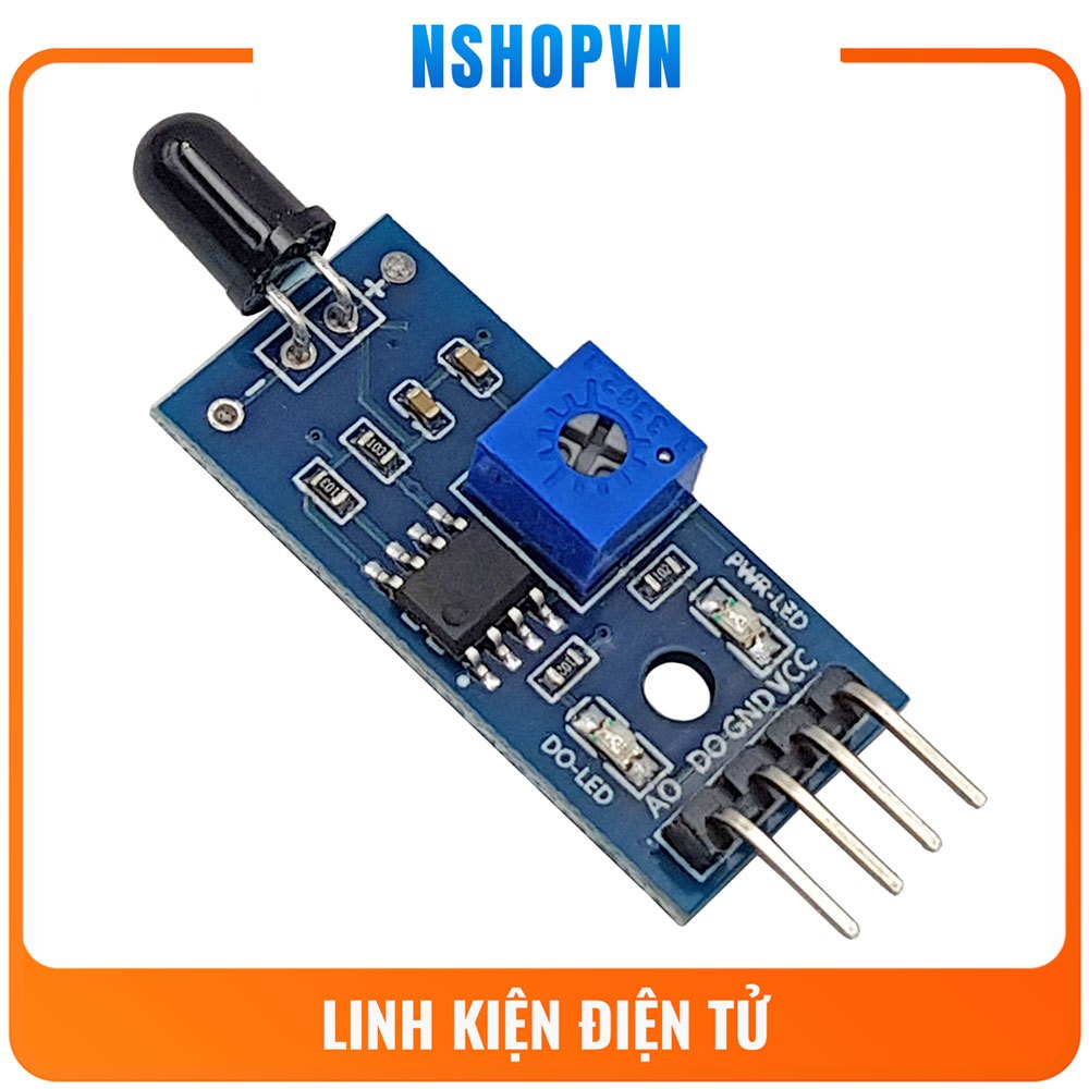 Cảm Biến Phát Hiện Lửa (Flame Sensor)