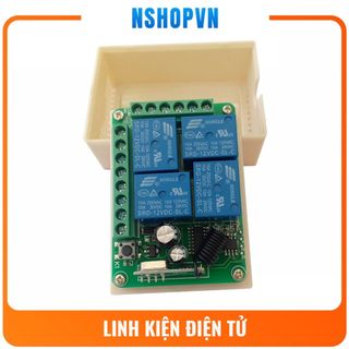 Bộ điều khiển RF 315Mhz 12VDC 4 kênh (Không kèm remote)