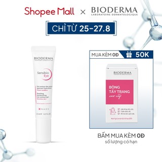 Kem dưỡng ẩm giảm bọng mắt Bioderma Sensibio Eye - 15ml