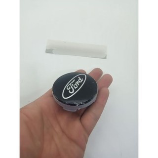 Logo chụp mâm, ốp lazang bánh xe ô tô cao cấp Ford 54 mm: Đường kính 54 mm