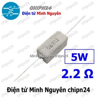 [3 CON] (F136) Điện Trở Công Suất 2.2R 5W