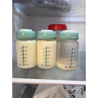 (MUA 2 BÌNH TẶNG 2 ĐẾ CHỐNG VỠ)PHANPY/NEVI/COMI Bình Trữ Sữa Thuỷ Tinh Cao Cấp 180ml,260ml