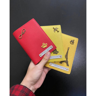 Vỏ bọc hộ chiếu (miễn phí khắc tên và gắn 1 charm) - NAGI HANDMADE