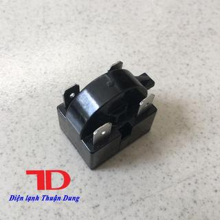 Combo10 rờ le block tủ lạnh bán dẫn 4 chân