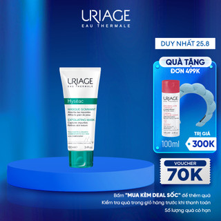 Mặt nạ, tẩy tế bào chết cho da dầu, mụn URIAGE HYSÉAC MASQUE GOMMANT 100ml